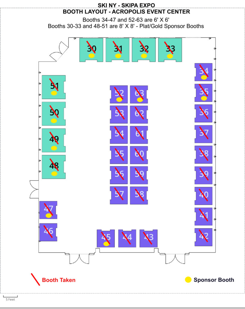 Acropolis Booth Layout